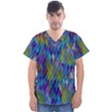 Background  Men s V-Neck Scrub Top View1