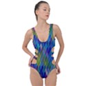 Background  Side Cut Out Swimsuit View1