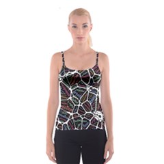 Mental Human Experience Mindset Spaghetti Strap Top by Wegoenart