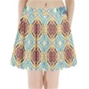 Pattern Pleated Mini Skirt View1