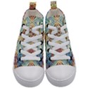 Pattern Kids  Mid-Top Canvas Sneakers View1