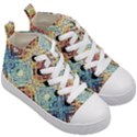 Pattern Kids  Mid-Top Canvas Sneakers View3