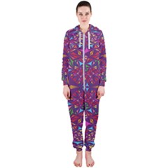 Kaleidoscope  Hooded Jumpsuit (ladies)  by Sobalvarro