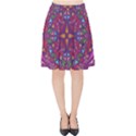 Kaleidoscope  Velvet High Waist Skirt View1