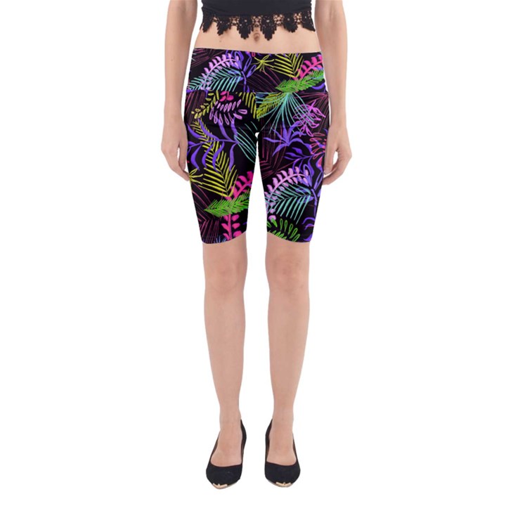 Leaves  Yoga Cropped Leggings