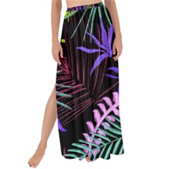 Leaves  Maxi Chiffon Tie-up Sarong