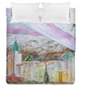 Mendoza City Argentina Mountains Duvet Cover Double Side (Queen Size) View1