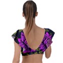 Botany  Plunge Frill Sleeve Bikini Top View2