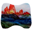 Fitzroy Argentina Chile Patagonia Velour Head Support Cushion View1