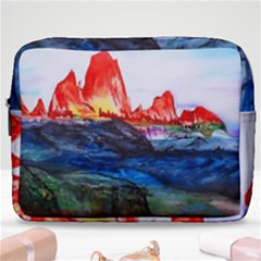 Fitzroy Argentina Chile Patagonia Make Up Pouch (large) by Wegoenart