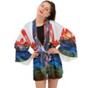 Fitzroy Argentina Chile Patagonia Long Sleeve Kimono View1