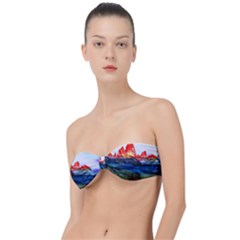 Fitzroy Argentina Chile Patagonia Classic Bandeau Bikini Top 