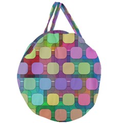 Pattern  Giant Round Zipper Tote by Sobalvarro