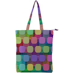 Pattern  Double Zip Up Tote Bag by Sobalvarro