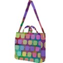 Pattern  Square Shoulder Tote Bag View1