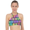 Pattern  Racer Front Bikini Top View1