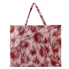 Abstract  Zipper Large Tote Bag by Sobalvarro