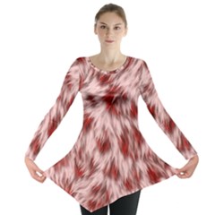 Abstract  Long Sleeve Tunic  by Sobalvarro