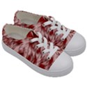 Abstract  Kids  Low Top Canvas Sneakers View3