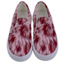 Abstract  Kids  Canvas Slip Ons View1