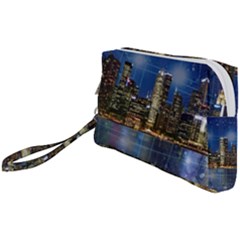 City Smart Modern Future Connect Wristlet Pouch Bag (small)