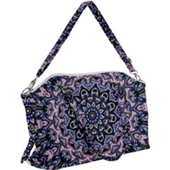 Background Kaleidoscope Abstract Canvas Crossbody Bag