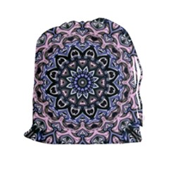 Background Kaleidoscope Abstract Drawstring Pouch (xxl) by Wegoenart