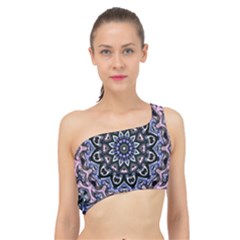 Background Kaleidoscope Abstract Spliced Up Bikini Top 