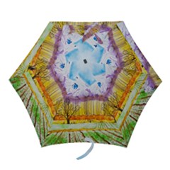 Mendoza Argentina Field Nature Mini Folding Umbrellas by Wegoenart