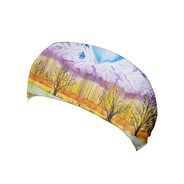 Mendoza Argentina Field Nature Yoga Headband