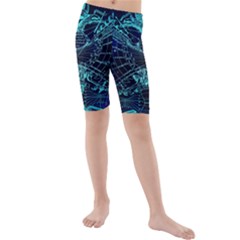 Zodiac Sign Astrology Horoscope Kids  Mid Length Swim Shorts by Wegoenart