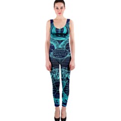 Zodiac Sign Astrology Horoscope One Piece Catsuit by Wegoenart