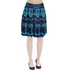 Zodiac Sign Astrology Horoscope Pleated Skirt by Wegoenart