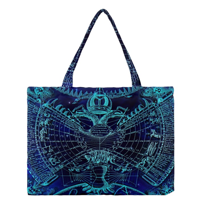 Zodiac Sign Astrology Horoscope Medium Tote Bag