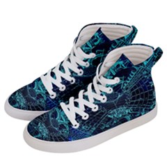 Zodiac Sign Astrology Horoscope Women s Hi-top Skate Sneakers by Wegoenart