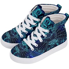 Zodiac Sign Astrology Horoscope Kids  Hi-top Skate Sneakers by Wegoenart