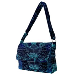 Zodiac Sign Astrology Horoscope Full Print Messenger Bag by Wegoenart