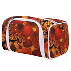 Leaf Autumn Nature Background Toiletries Pouch