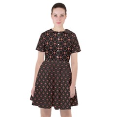 Pattern Texture Drawing Wall Sailor Dress by Wegoenart