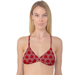 Design Pattern Texture Reversible Tri Bikini Top by Wegoenart