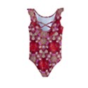 Design Pattern Texture Kids  Frill Swimsuit View2