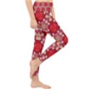 Design Pattern Texture Lightweight Velour Classic Yoga Leggings View4