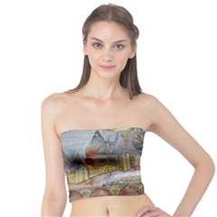 Airships Flight Travel Sky Tube Top by Wegoenart