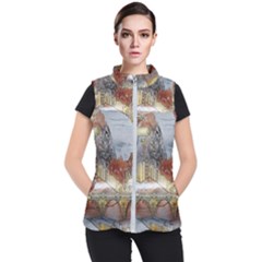 Airships Flight Travel Sky Women s Puffer Vest by Wegoenart