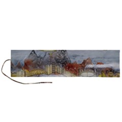 Airships Flight Travel Sky Roll Up Canvas Pencil Holder (l)