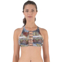 Airships Flight Travel Sky Perfectly Cut Out Bikini Top