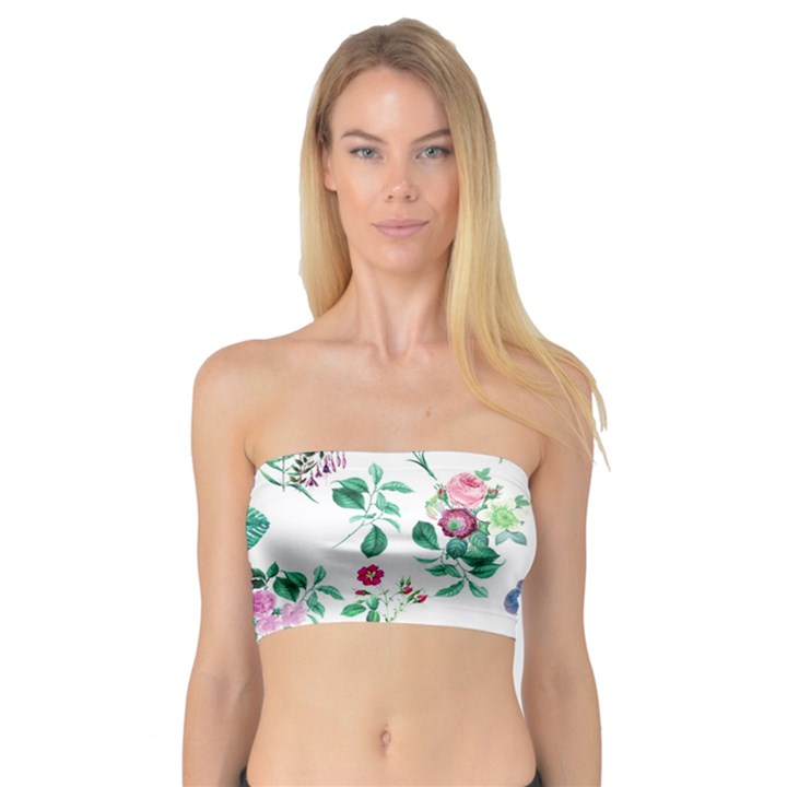 Leaves Bandeau Top