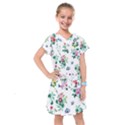 Leaves Kids  Drop Waist Dress View1