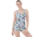 Leaves Boyleg Tankini Set  View1