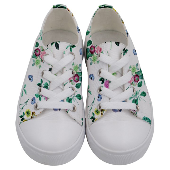 Leaves Kids  Low Top Canvas Sneakers